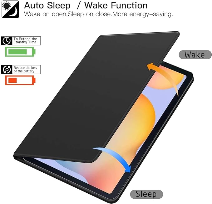 Book Cover For Tab S6 Two Viewing Modes