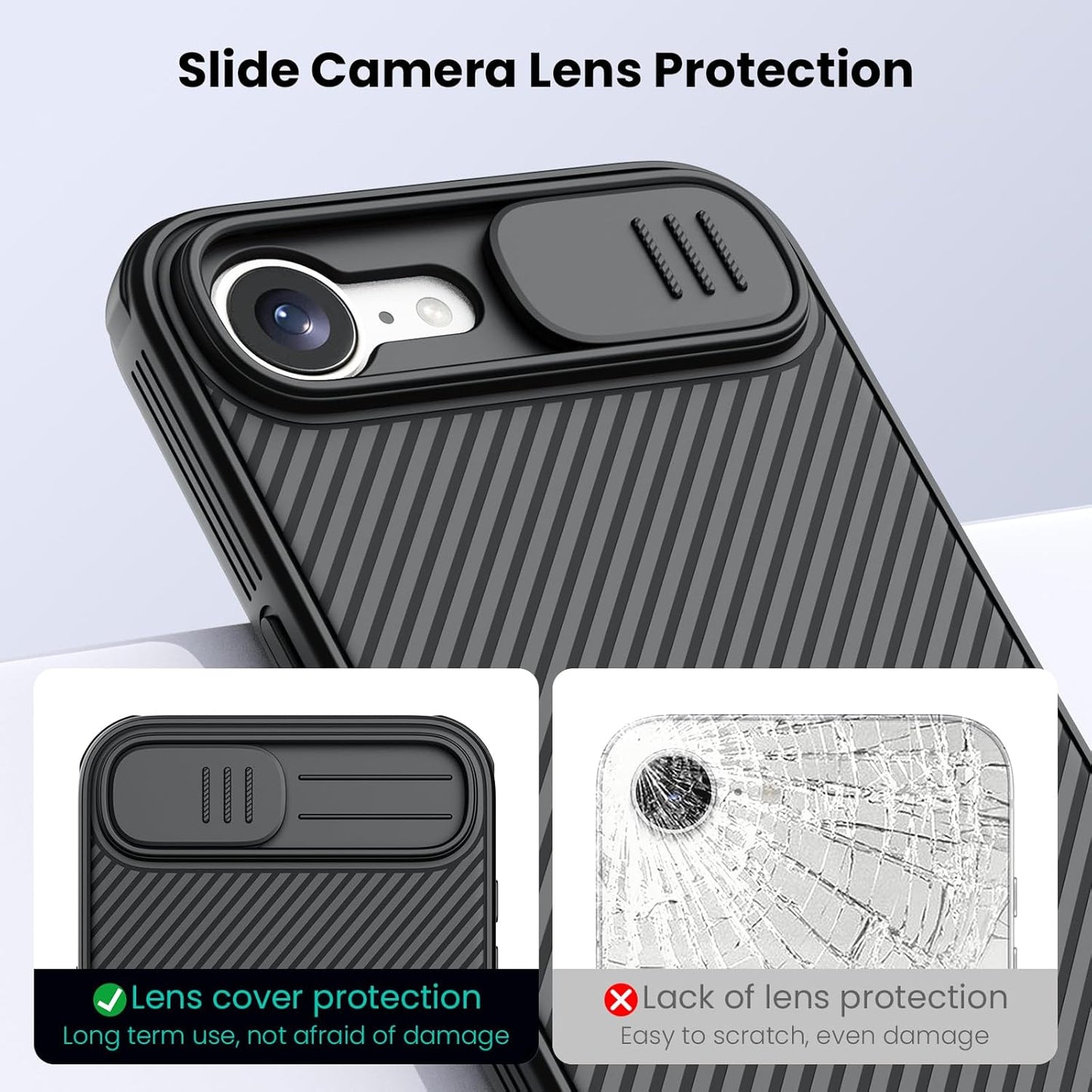 Nillkin CamShield Pro cover case for iPhone 16E