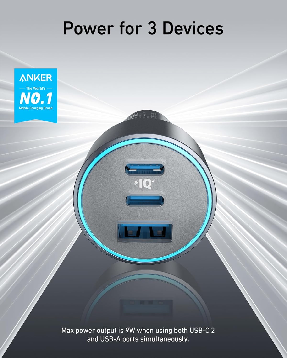 Anker 535 Car Charger 67 W