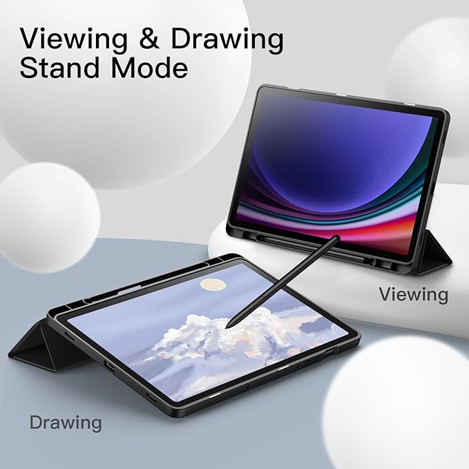Exelle Flip Case For Samsung Galaxy Tab S9