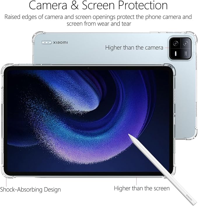 Clear TPU Case For Xiaomi Pad 5