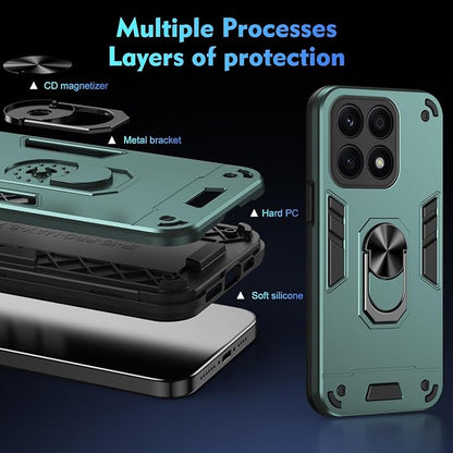 silicon case with crip for honor x7d
