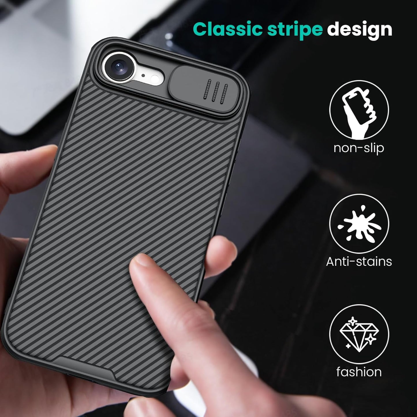 Nillkin CamShield Pro cover case for iPhone 16E