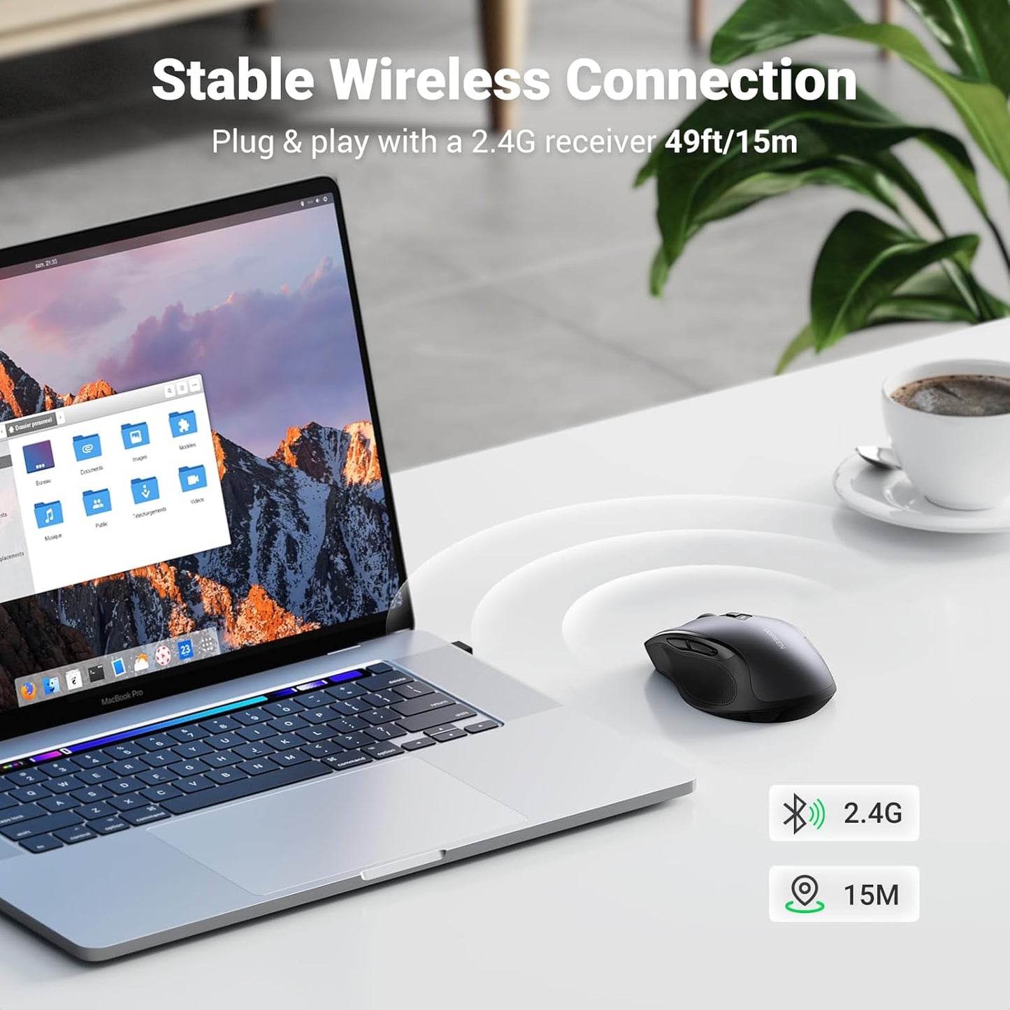 UGREEN Portable Wireless Mouse