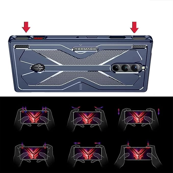Exelle Silicone Case For RedMagic 8 Pro, RedMagic 8S Pro