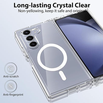 Clear Magnetic Case For Samsung Galaxy Z Fold 6