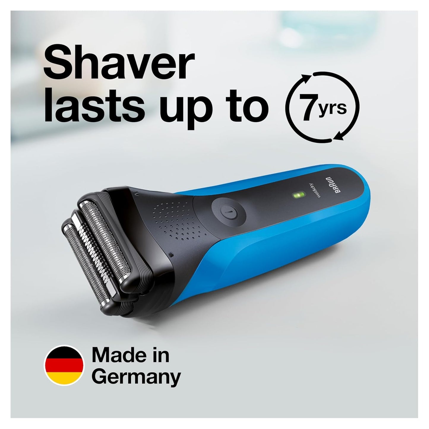 Braun Shaver Series 3 3010s Wet & Dry Electric Shaver for Men