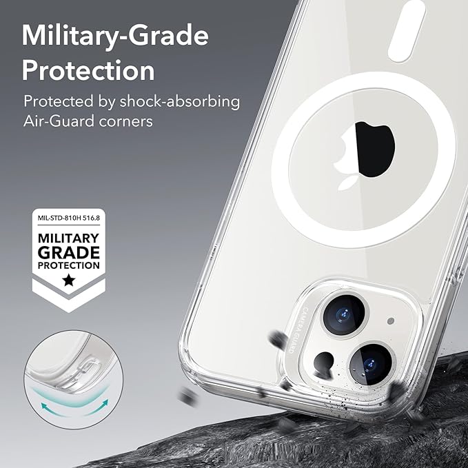 Clear With Magneti For iPhone 14