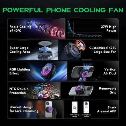 Black Shark Magnetic Cooler 4 Pro