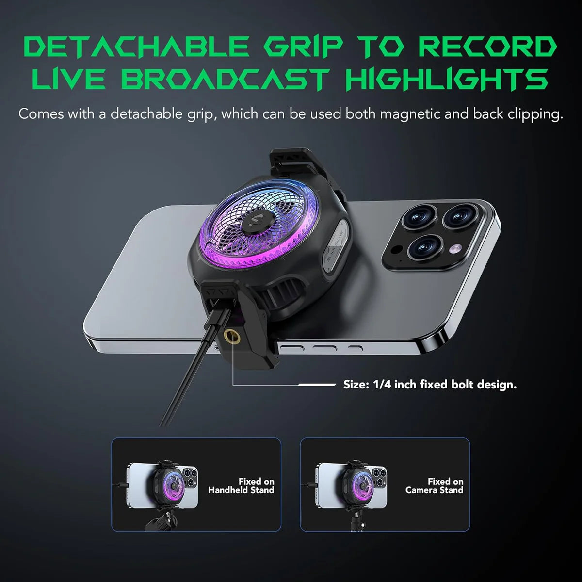 Black Shark Magnetic Cooler 4 Pro