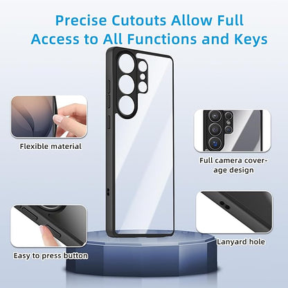 clear case with fram for samsung s26