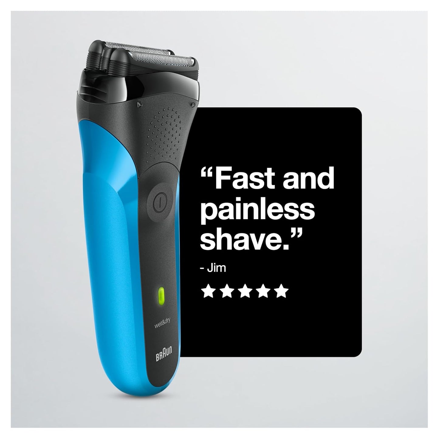 Braun Shaver Series 3 3010s Wet & Dry Electric Shaver for Men