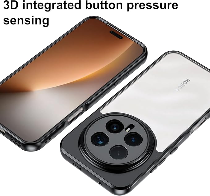 clear case with fram for honor magic 8 pro