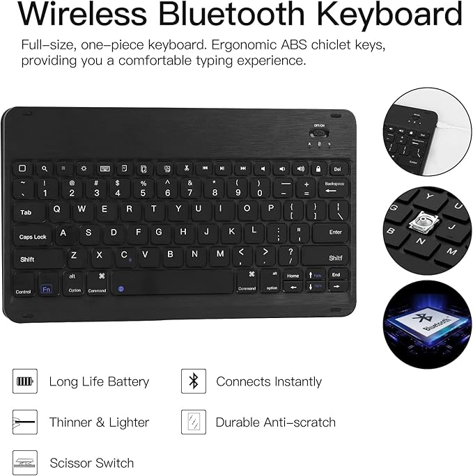 Exelle Keyboard Design For Samsung Tablet Galaxy S7/S8