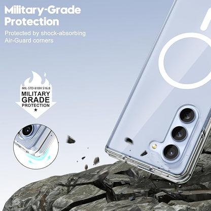 Clear Magnetic Case For Samsung Galaxy Z Fold 5