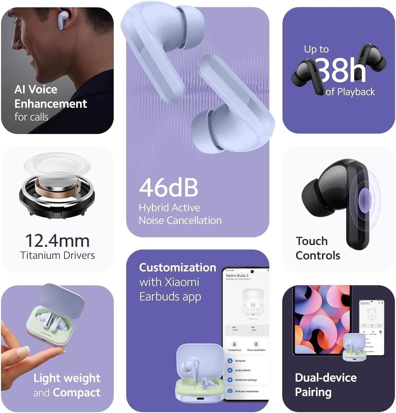 سماعة بودز Redmi Buds 5