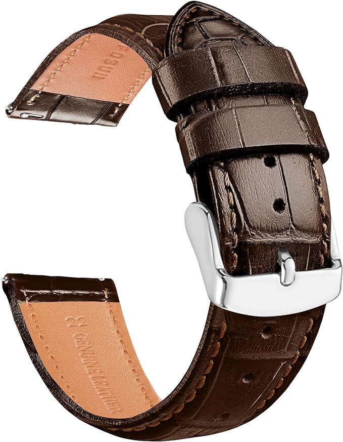 Watch Strap Leather 22mm
