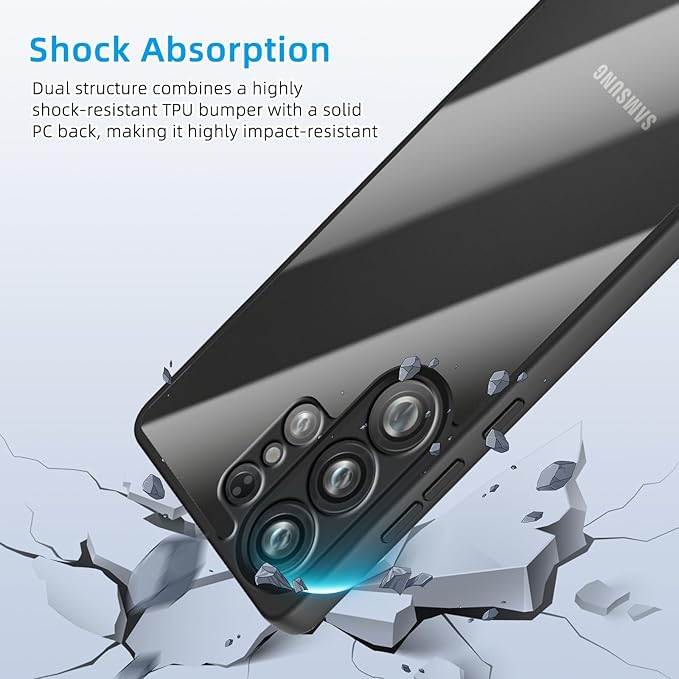 clear case with fram for samsung s26 ultra
