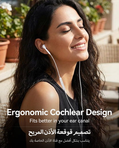 WIWU Earbuds EB302 Lightning Wired Headphones