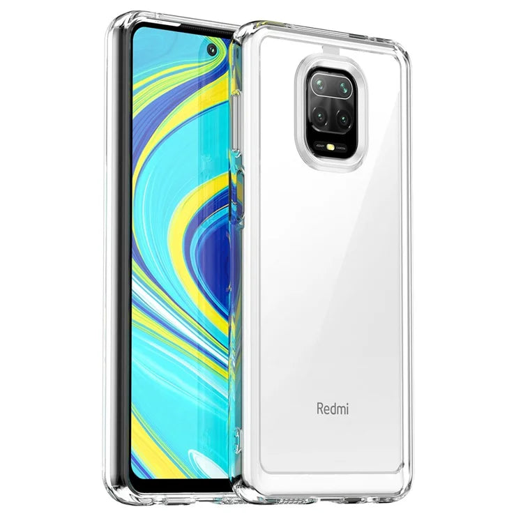 Clear Case With Frame For Redmi Note 9