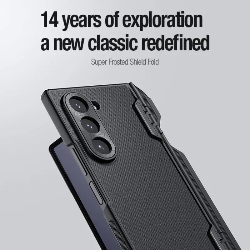 Nillkin Super Frosted Shield Fold Matte cover case for Samsung Galaxy Z Fold7 (Fold 7 5G) (With S-Pen case)