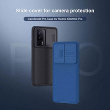 Nillkin CamShield Pro cover case for Xiaomi Redmi K60, K60 Pro, Xiaomi Poco F5 Pro