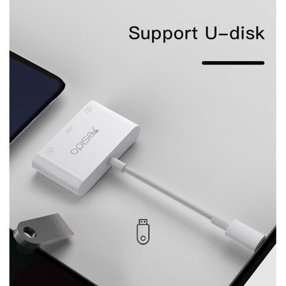 Yesido OTG Adapter TYPE-C To USB3.0 & PD Quick Charger