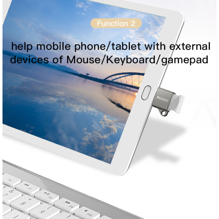 Yesido Type-C OTG Usb2.0 Super Fast Data Transmission