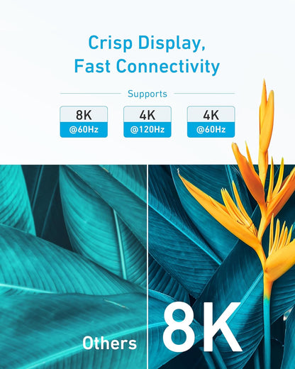 ANKER HDMI Cable (6ft, 8K)