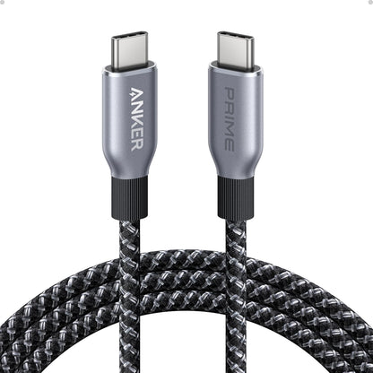 Anker Prime USB-C to USB-C Cable (3 ft / 6 ft, 240W, Upcycled-Braided)