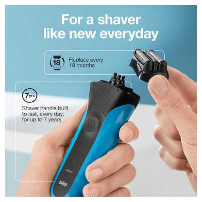 Braun Shaver Series 3 3010s Wet & Dry Electric Shaver for Men