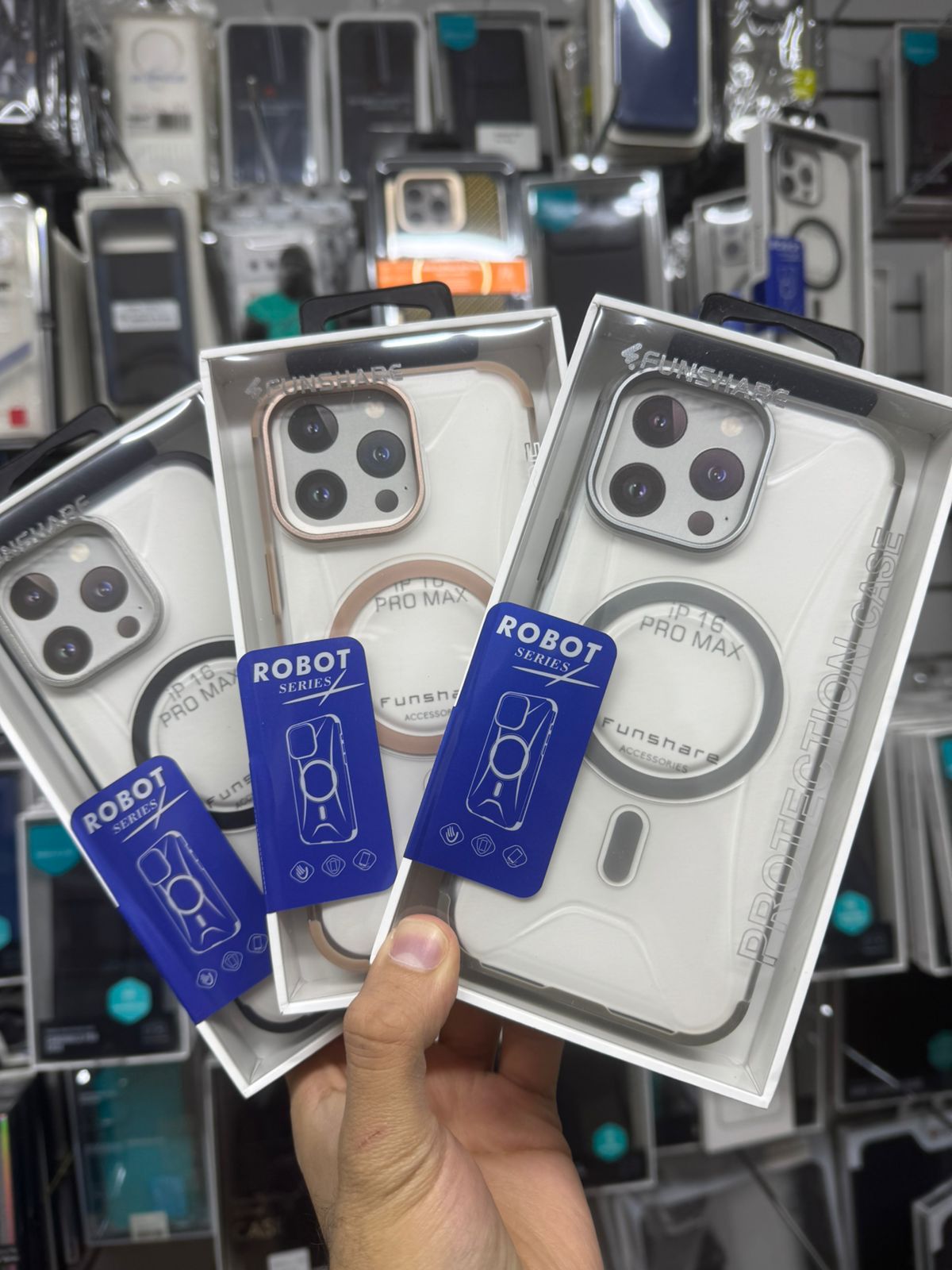 Funshare Robot Cases For iPhone 16 Pro