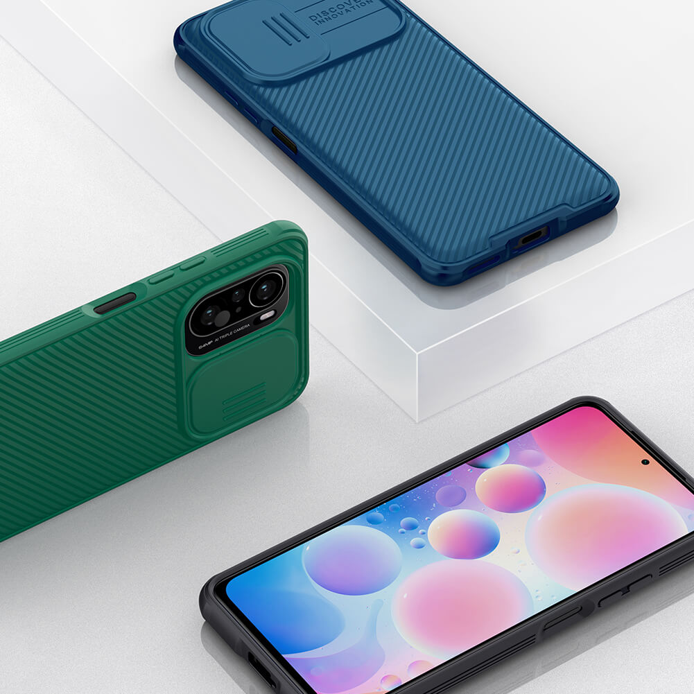 Nillkin CamShield Pro cover case for Xiaomi Redmi K40, K40 Pro, K40 Pro Plus (K40 Pro+), Poco F3