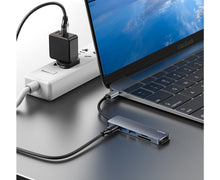 Yesido Hub Adapter 6 in 1 Inteligent Hub Docking Station USB-C To TF/SD+USB 3.0/2.0+ PD