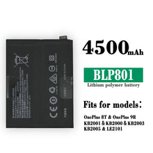 Oneplus 8T Oneplus 9R Battery BLP801