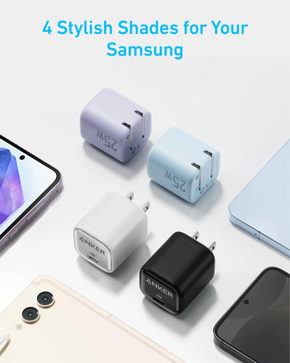 Anker 25W Compact Fast Charger with USB-C Cable