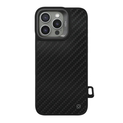Kajsa Svelte Collection Real Carbon Fibre Back Case for iPhone 16 Pro Max