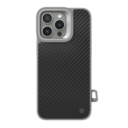 Kajsa Svelte Collection Real Carbon Fibre Back Case for iPhone 16 Pro Max