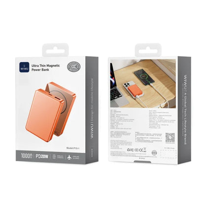 WIWU Ultra Thin Magnetic Power Bank 10000mAh