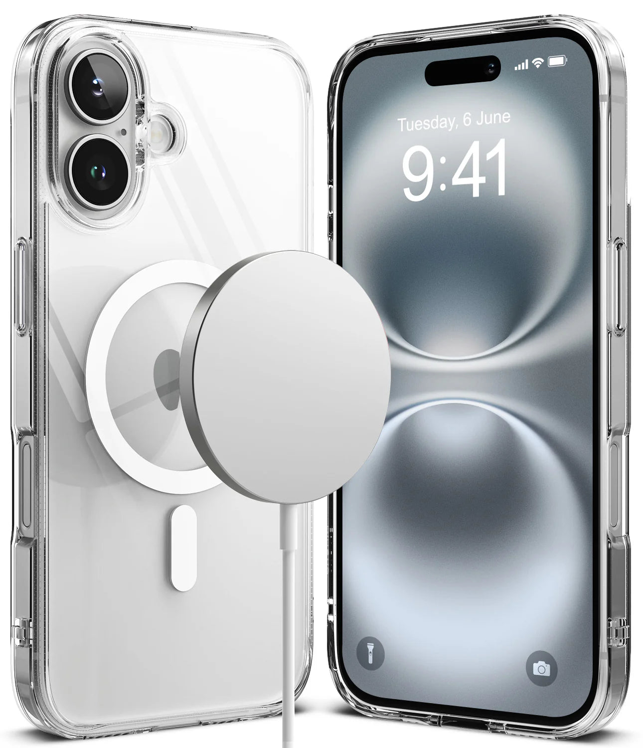 CLEAR CASE MAGNETIC FOR IPHONE 16