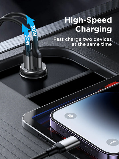 Joyroom JR-CCN06 30W Mini Fast Car Charger