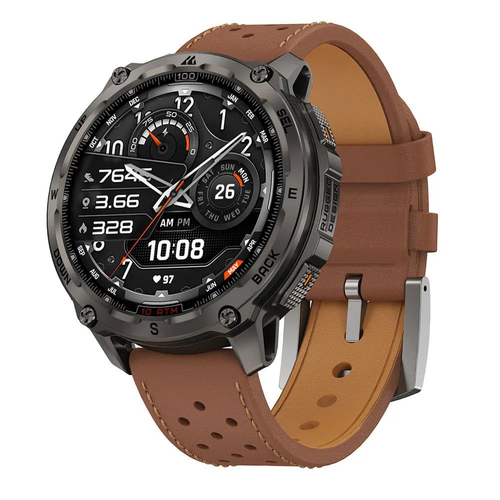 KOSPET 22mm Premium Archlan Leather Strap
