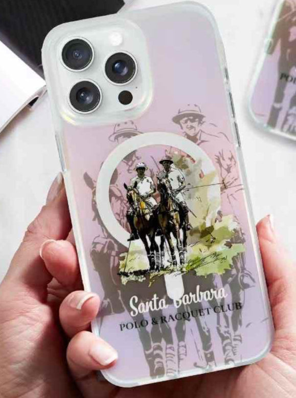 Santa Barbara Polo Carter Case For iPhone 16 Pro Max