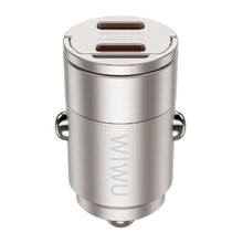 WIWU NANO a+c fast car charger 30w