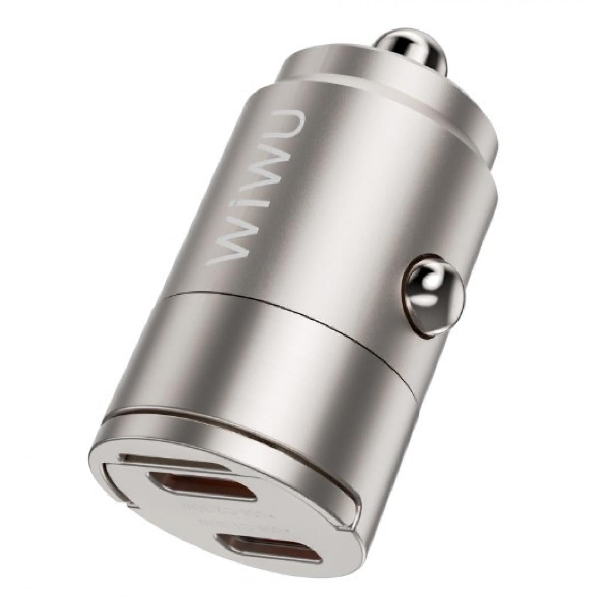 WIWU NANO a+c fast car charger 30w