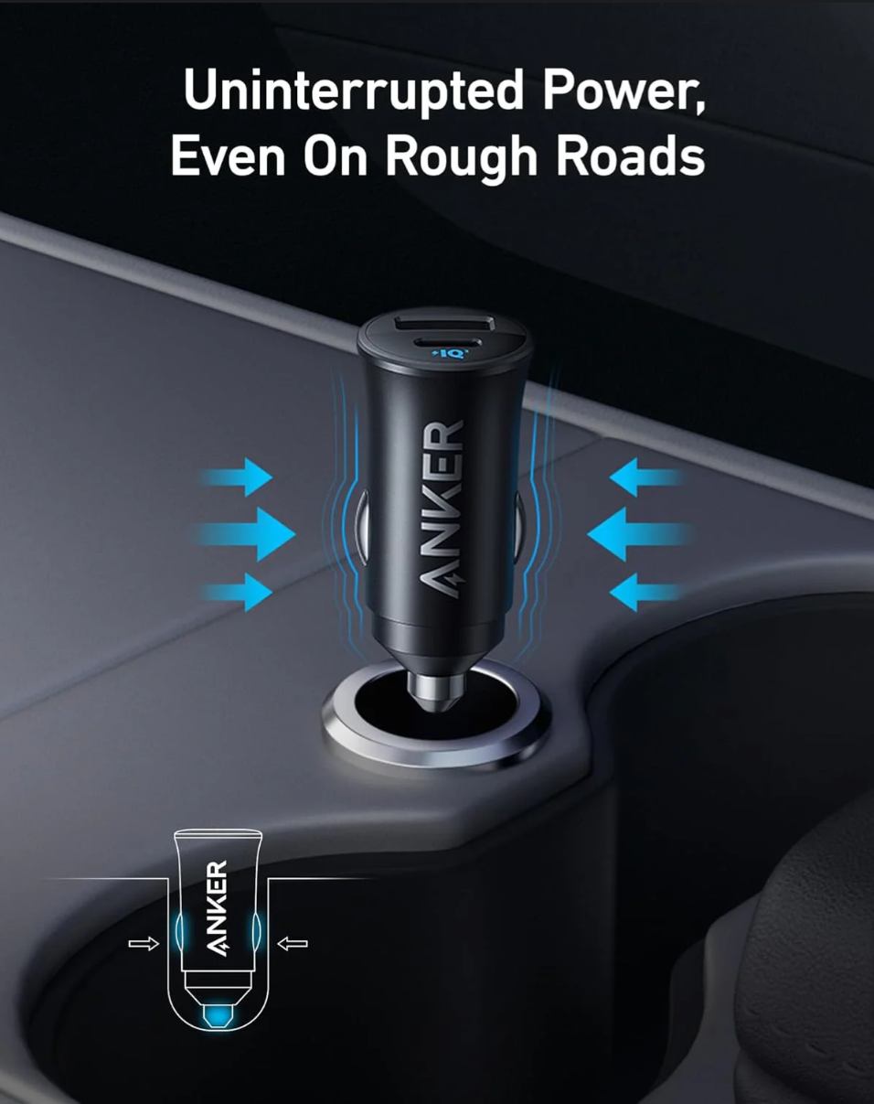 ANKER 30W 2 Ports Car Charger