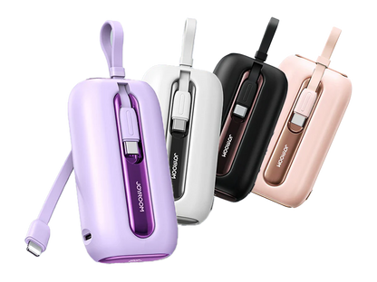 Joyroom 2000Mah Fast Charging Power Bank With Lightning & Type-C Dual Cables