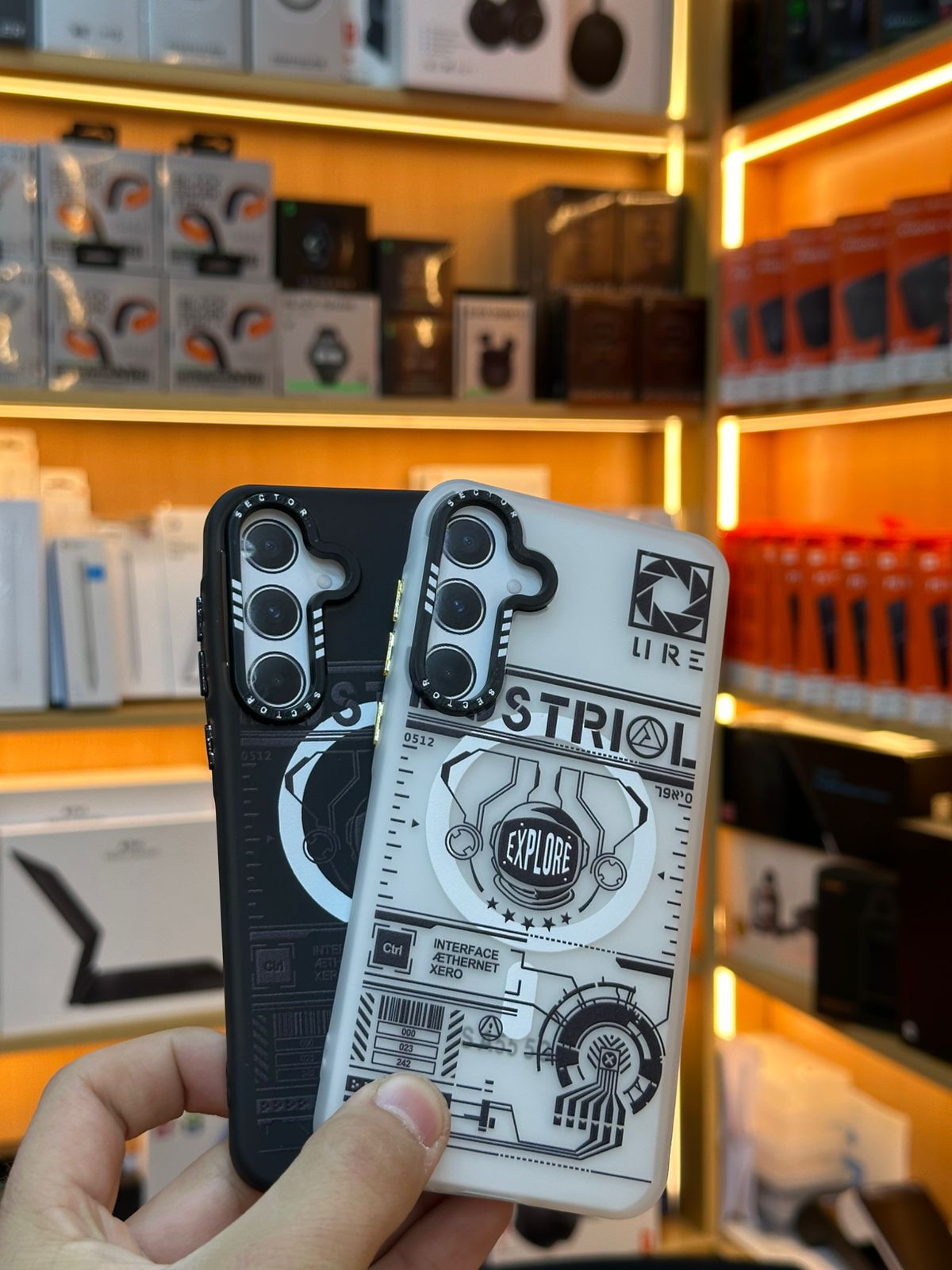 Printed Back Case For Samsung Galaxy A55