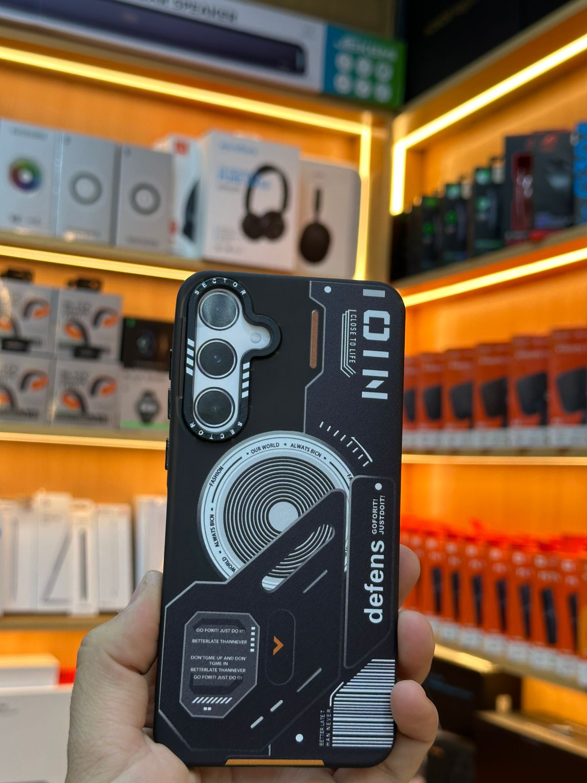 Printed Back Case For Samsung Galaxy A35
