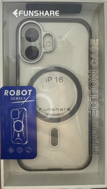 Funshare Robot Cases For iPhone 16